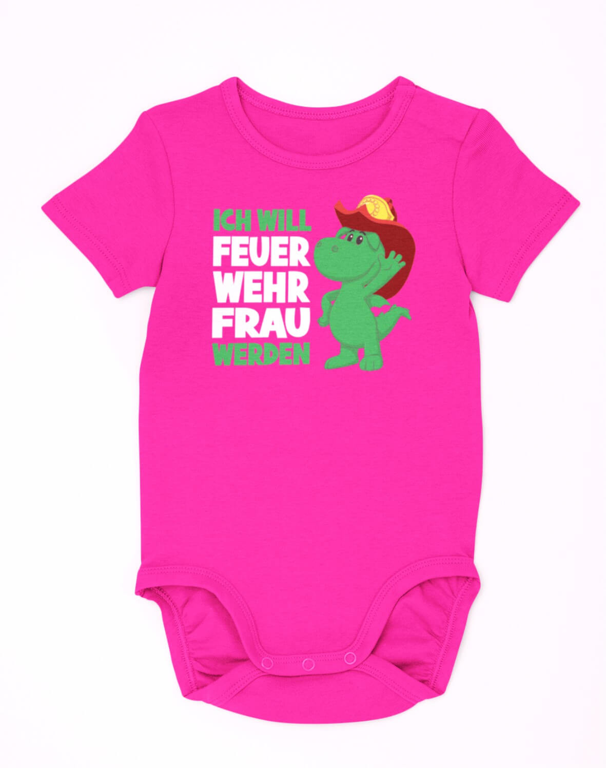 Baby Strampler Feuerwehrfrau