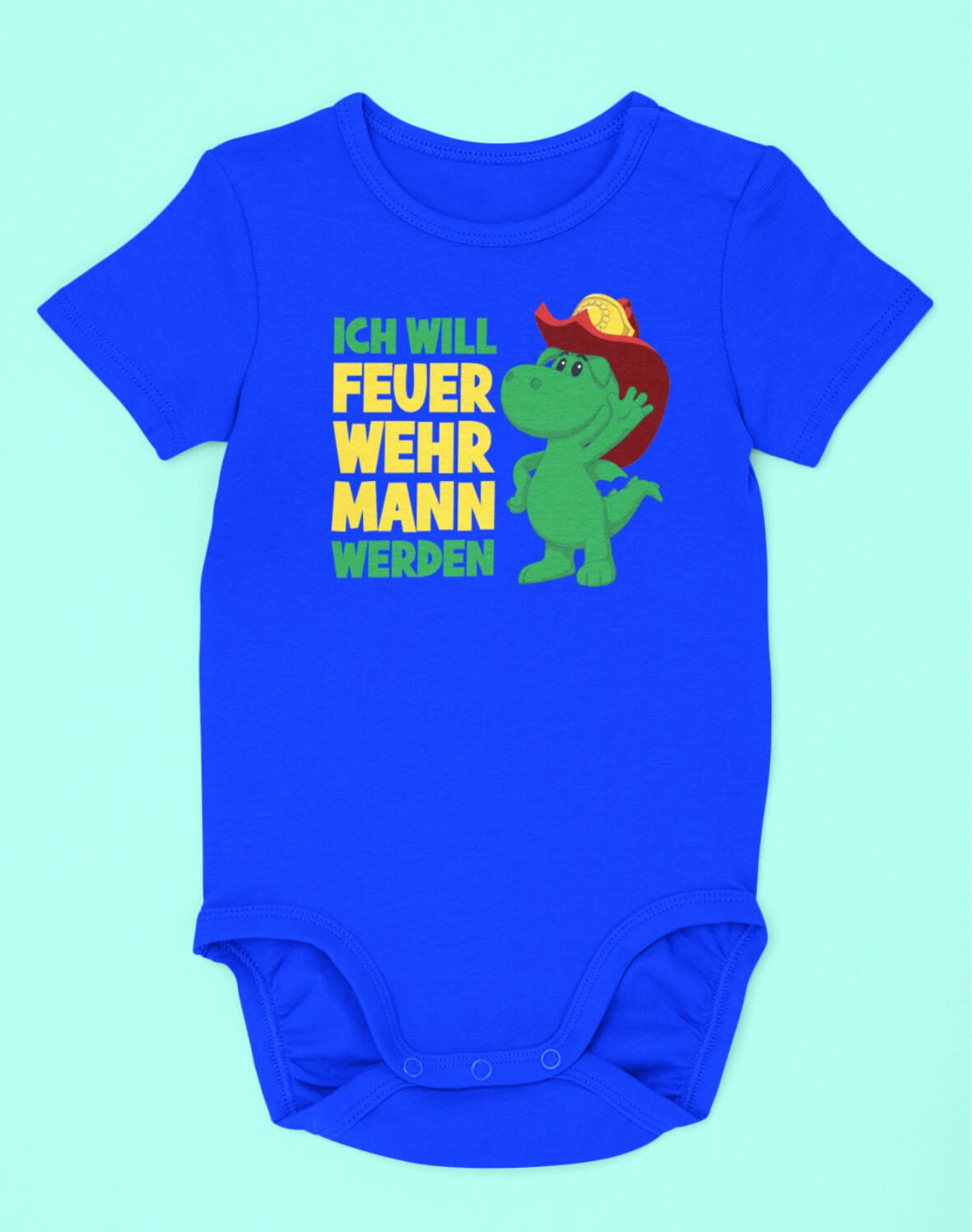 Baby Strampler Feuerwehrmann