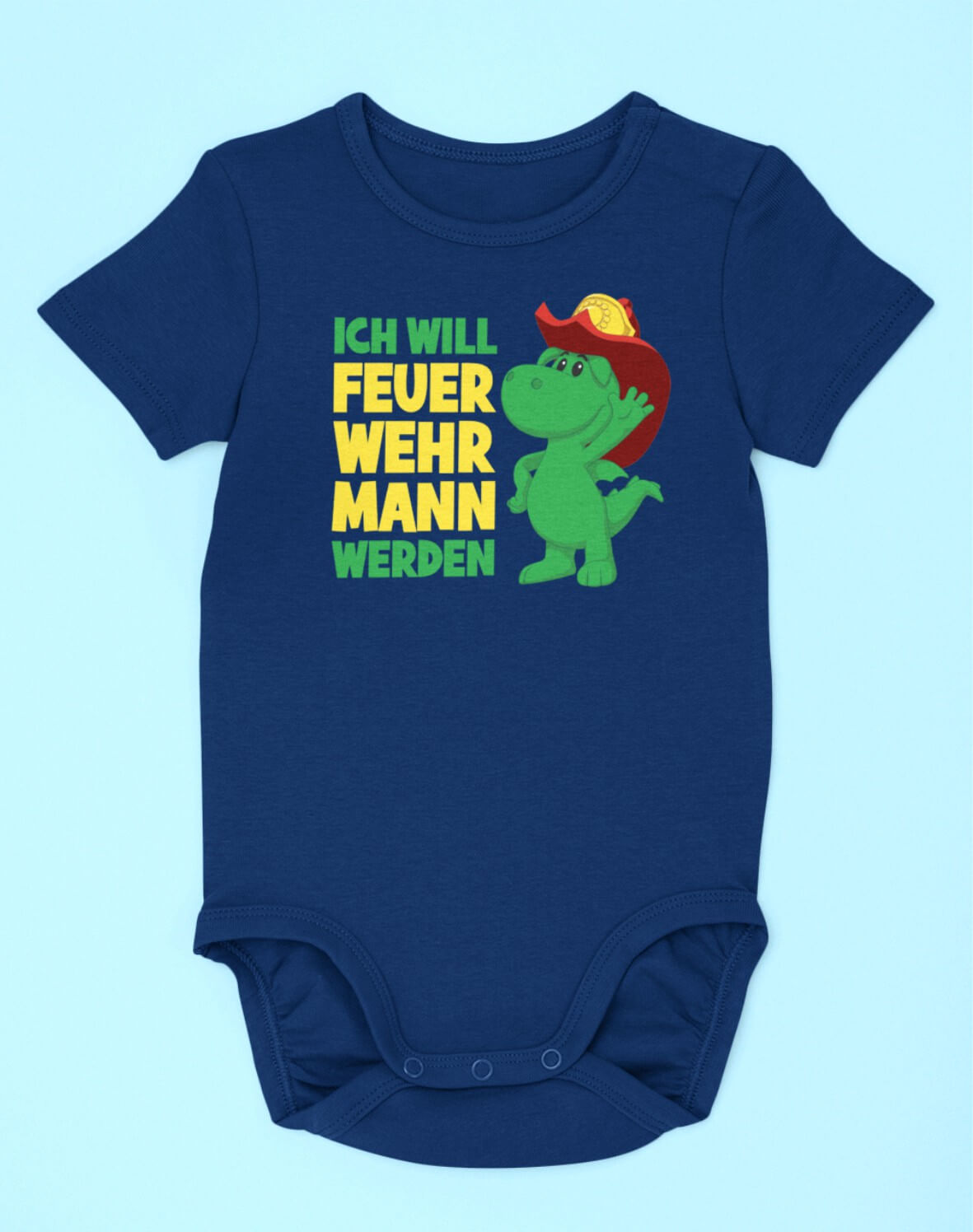 Baby Strampler Feuerwehrmann