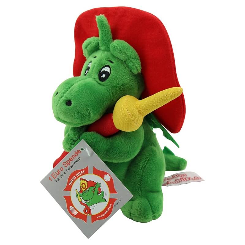 Grisu mit Schlauch - 20cm