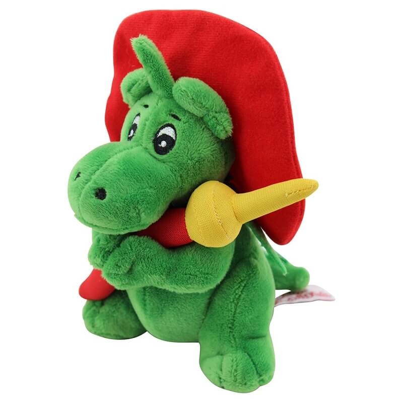 Grisu mit Schlauch - 20cm