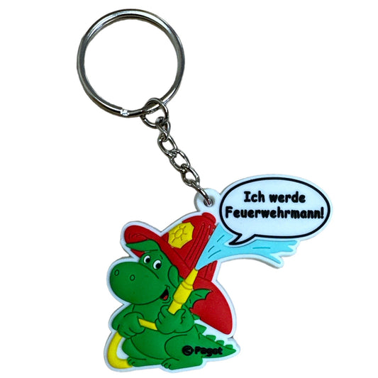 Grisu hilft 3D Schlüsselanhänger